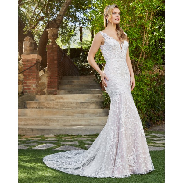 Casablanca Bridal Mandy Style 2408 | Fit & Flare Wedding Dress
