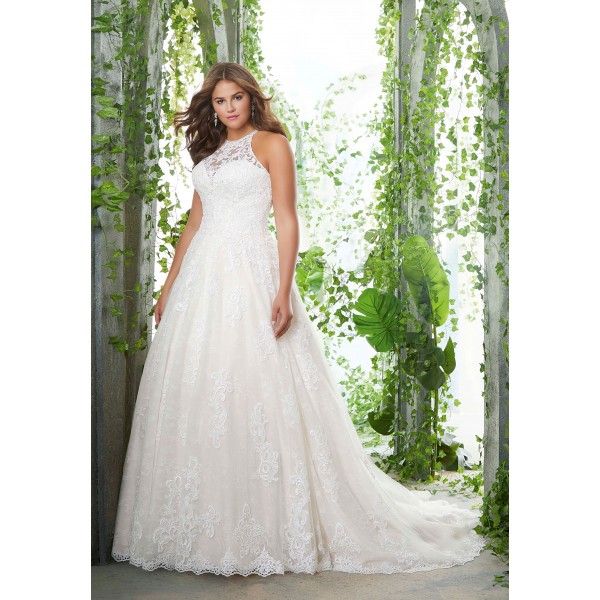 Julietta Plus Size Bridal Collection by Mori Lee Perla Spring 2019 Style 3256 Free Shipping
