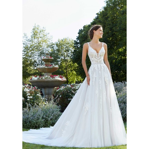 Mori Lee Bridal | Sparrow Style 5805 | Affordable Wedding Dress