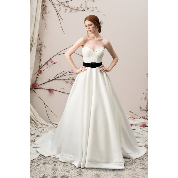 Justin Alexander Style 9904 | Satin Ball Gown