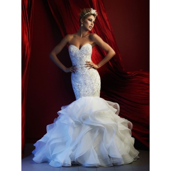 Allure Couture Style C367 | Strapless Wedding Gown