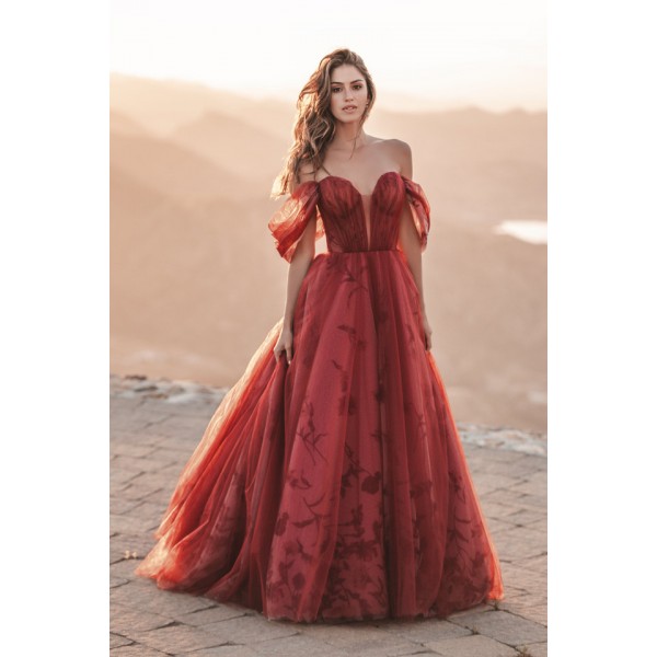 Allure Bridal 1206 | Off-Shoulder Wedding Dress