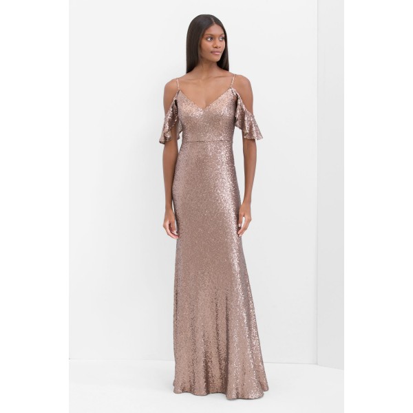 Watters Bridesmaids Style 1301 Astrid | Eclat Sequin | Knit Lining Bridesmaids Dress