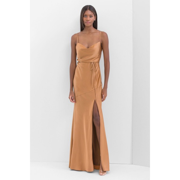 Watters Bridesmaids Style 1400 Everly | Lucios Charmeuse Bridesmaids Dress
