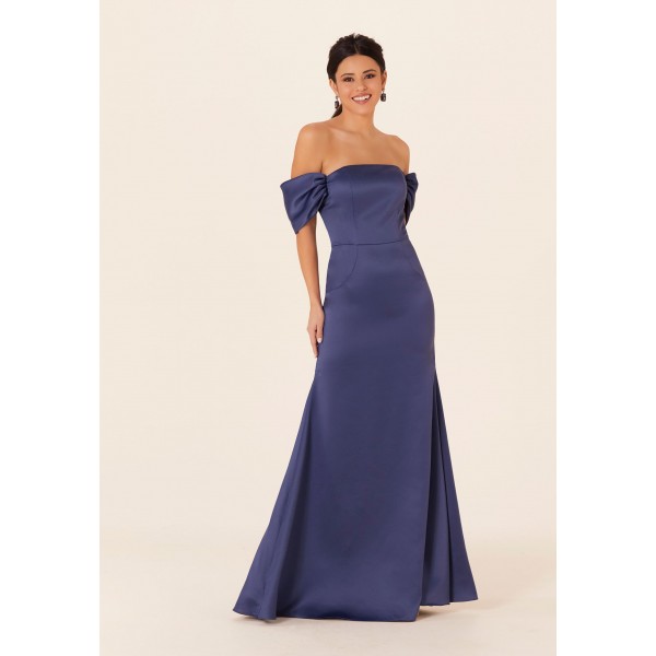 Morilee Bridesmaids Style 21825 | Luxe Satin Dress