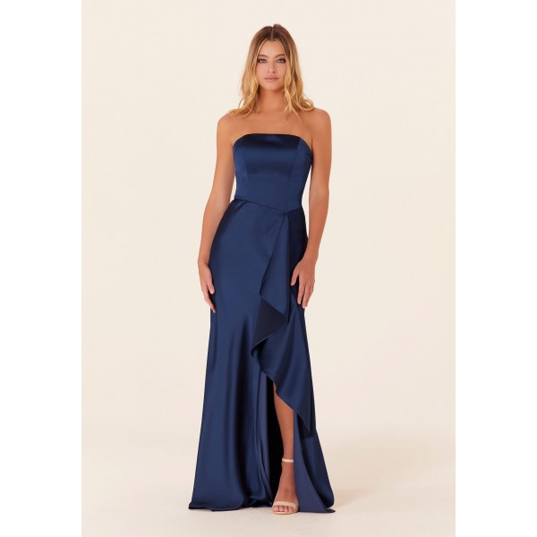 Morilee Bridesmaids Style 21834 | Luxe Satin Dress