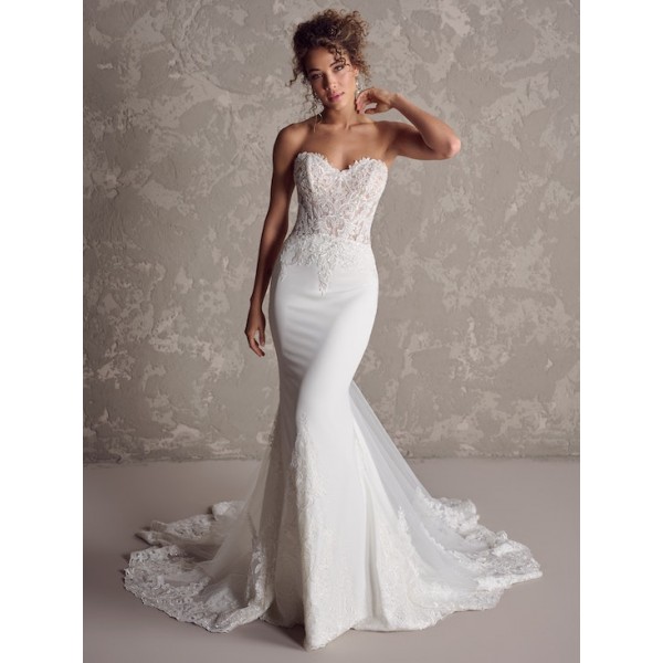 Rebecca Ingram Bridal | Felicia | 24RK147 | Fit & Flare Wedding Dress