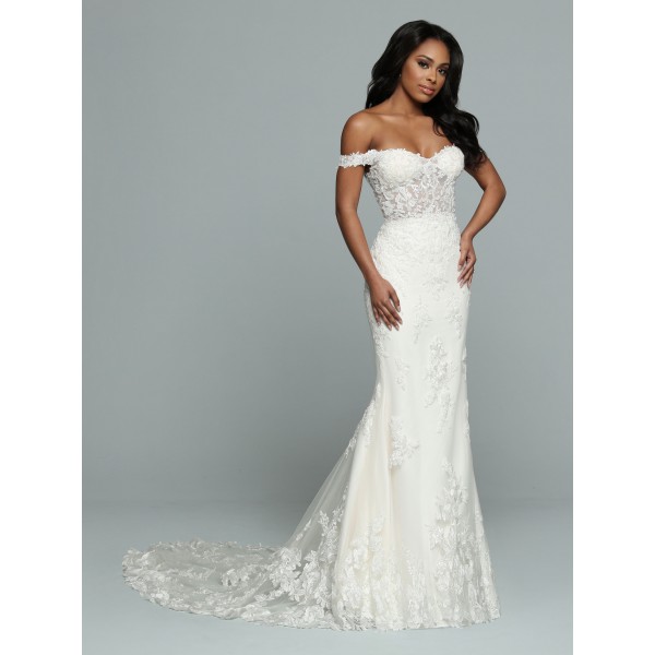 Davinci Bridal Style 50664 | Off Shoulder Wedding Dress