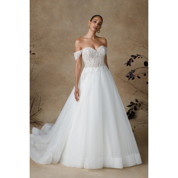 Justin Alexander | Gladys 88337 | Tulle Ball Gown | Wedding Dress