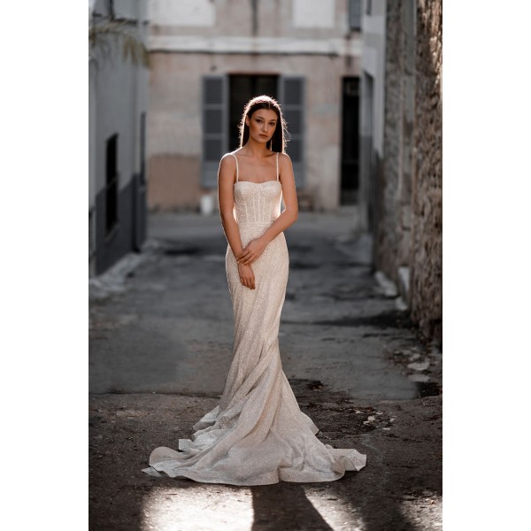 Abella Bridal Karina E174 |  Sparkle Tulle Wedding Gown