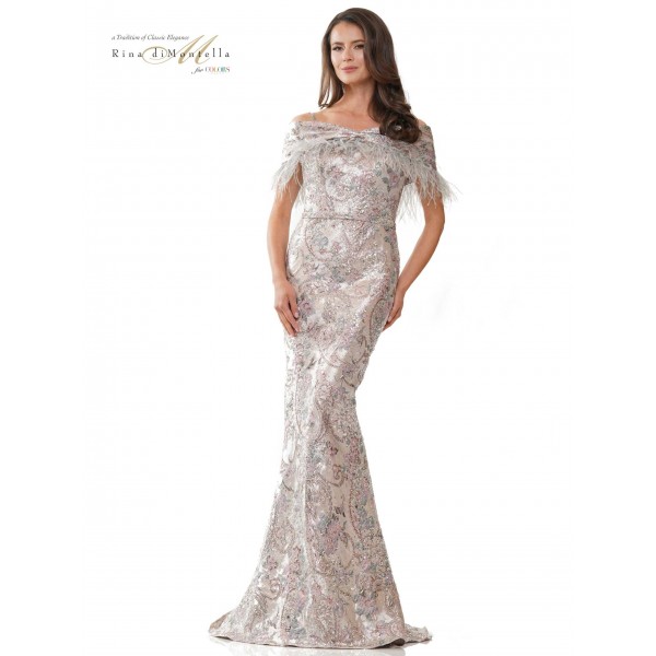 Rina di Montella Style RD2916 | Fit & Flare | Mother of the Bride Gown