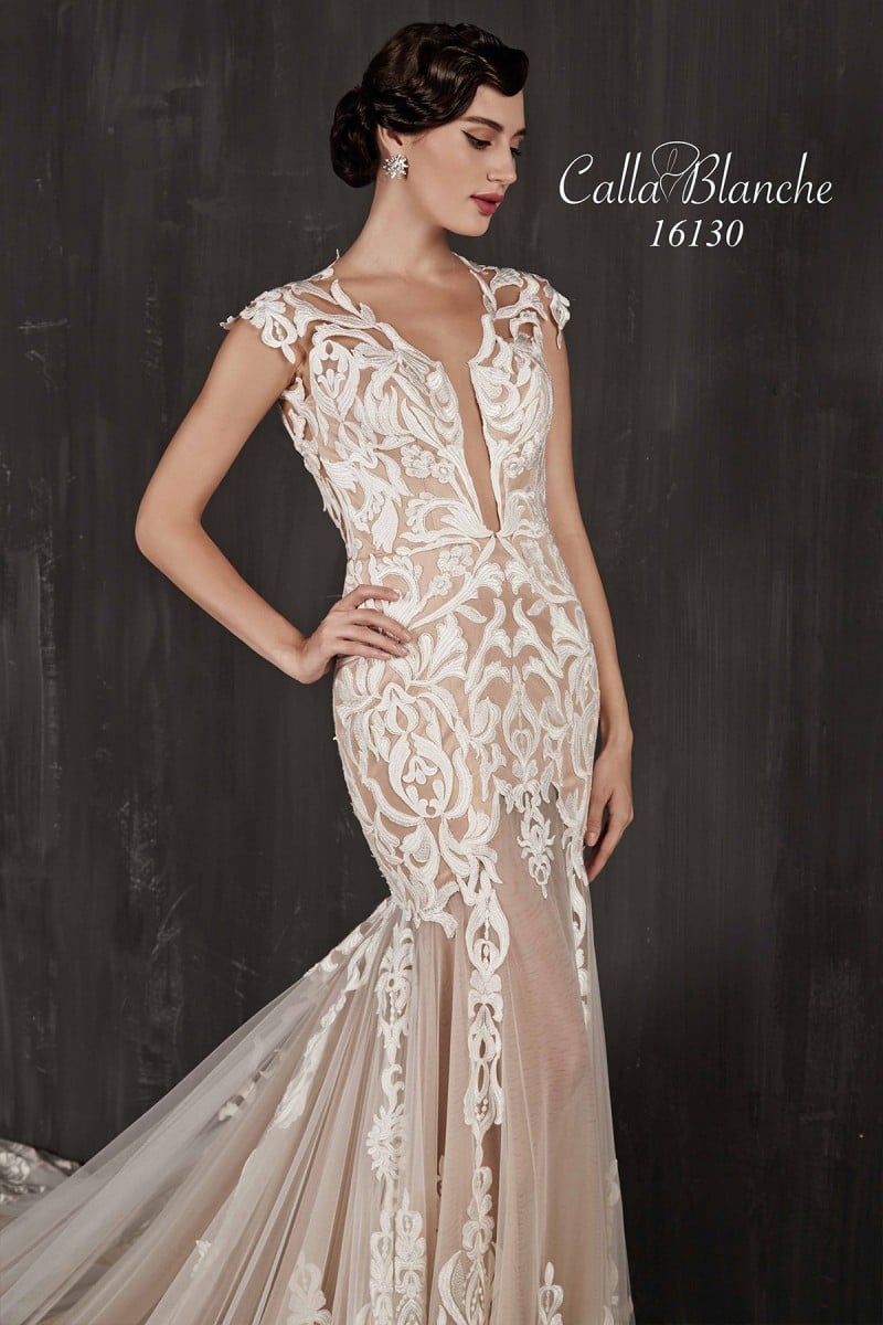 Calla Blanche Bridal | Style 16130 Lydia Why Wait Collection