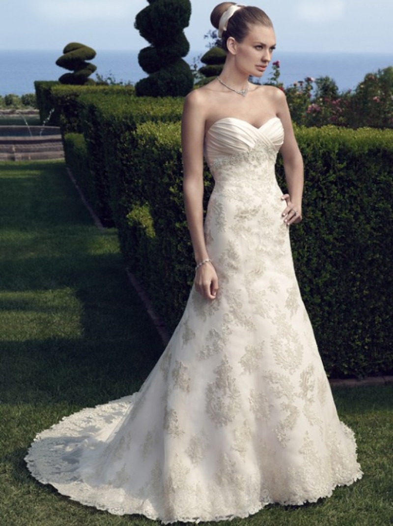 Casablanca Bridal Style- 2161 | Princess Tulle Ballgown Wedding Gown