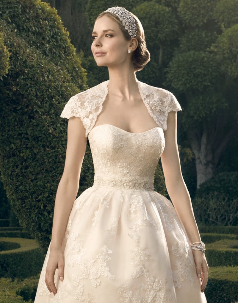      Casablanca Bridal Fall 2014 - Style- 2182-J Jacket Only
