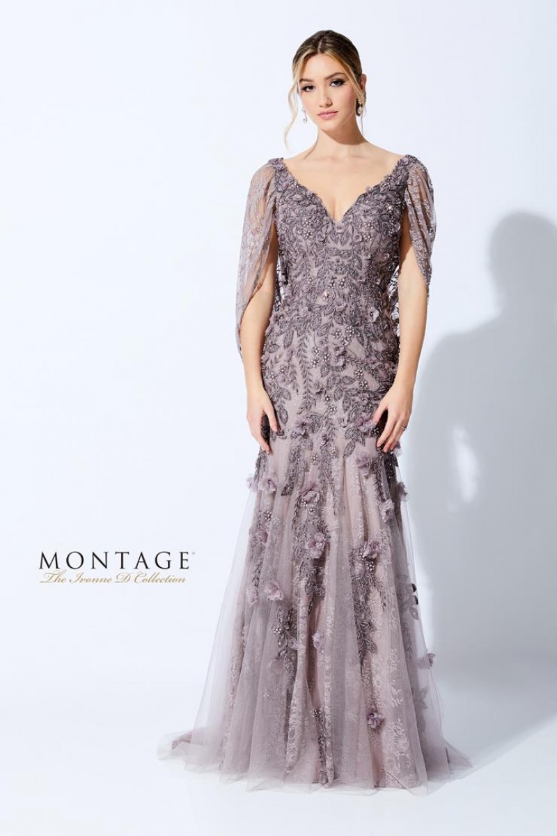 Ivonne D by Mon Cheri | Style 221D41 | Fit & Flare Tulle & Lace Gown