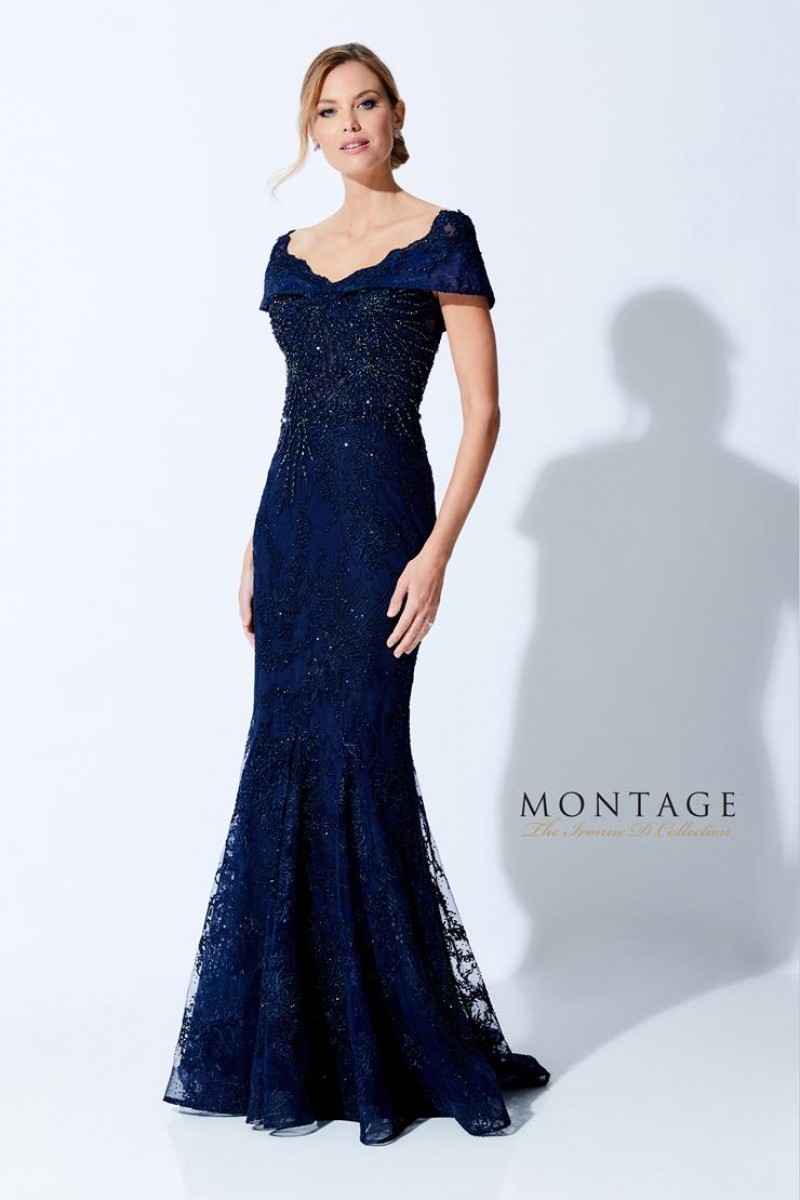 Ivonne D by Mon Cheri | Style 221D42 | Fit & Flare Tulle & Lace Gown