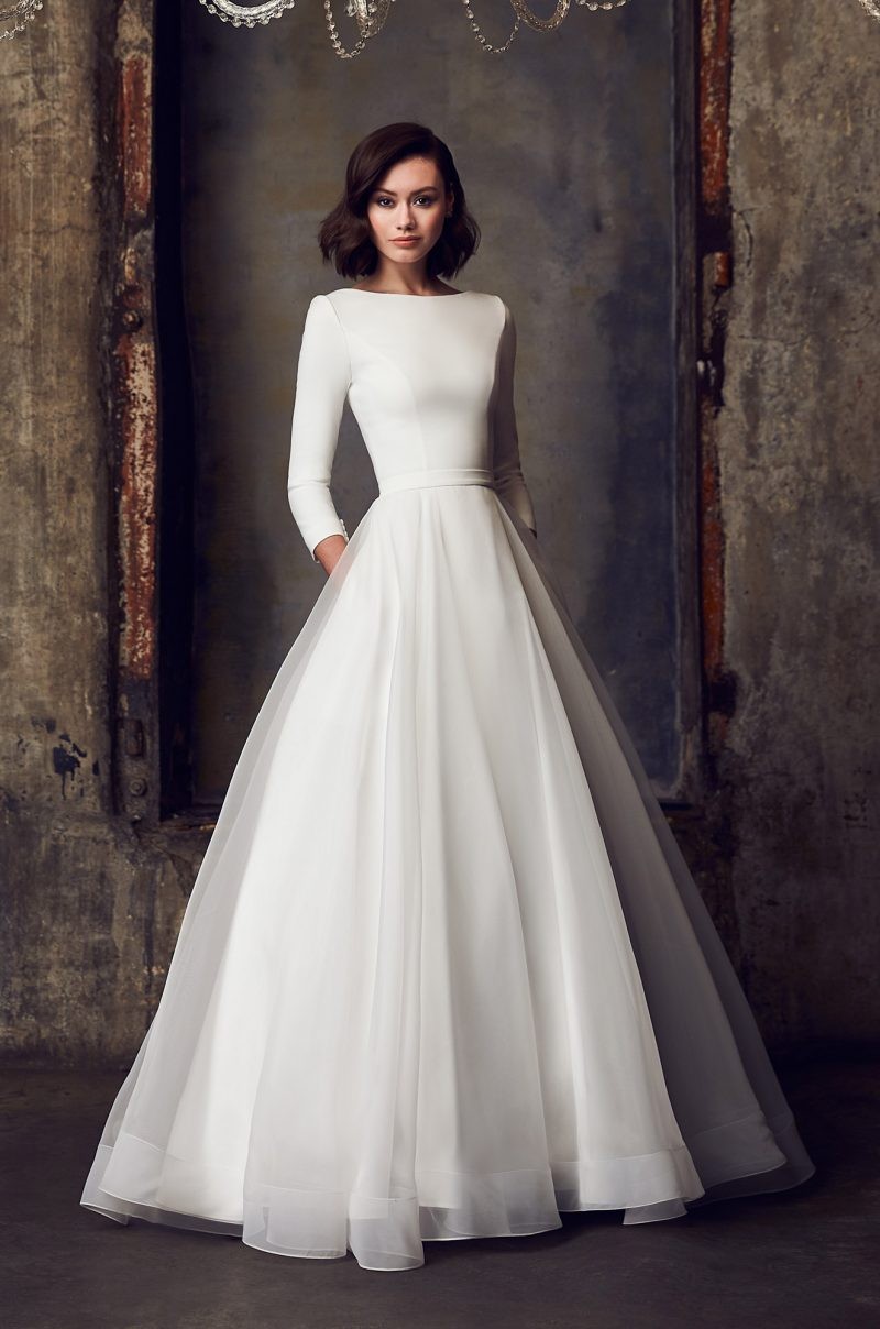 Casablanca Bridal 2540 Elloise A-Line Ballgown Strapless Sheer