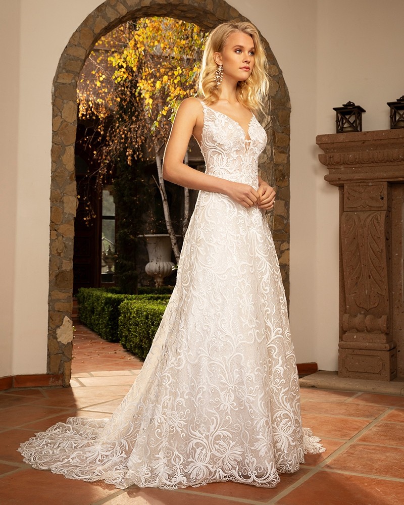 Casablanca Bridal Tatiana Style 2378 | A-line Wedding Dress