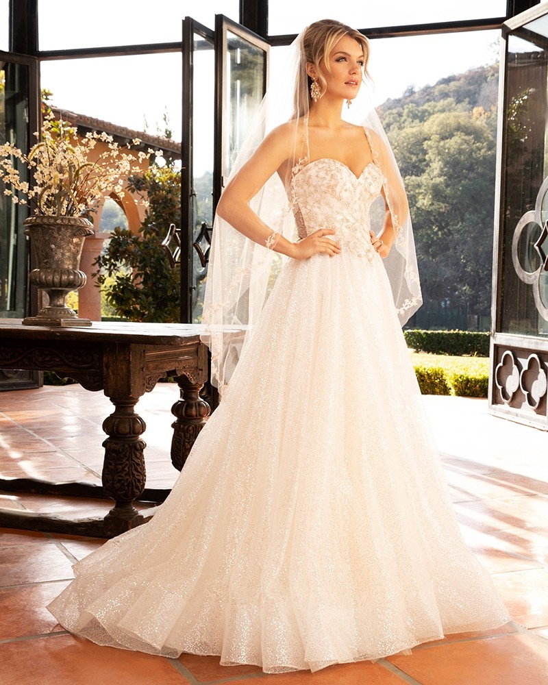 Casablanca Bridal Kingsley Style 2394 | Beaded & Embroidered Wedding Dress