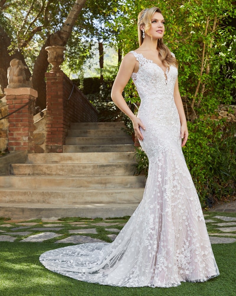 Casablanca Bridal Mandy Style 2408 | Fit & Flare Wedding Dress