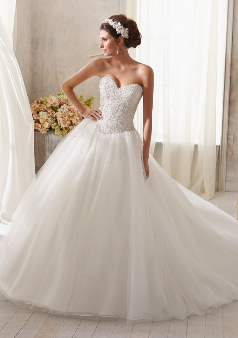 Mori Lee Blu Collection Spring  2014 - Style 5216 Free Shipping