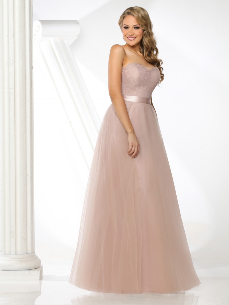 Davinci Bridesmaids Style 60300 | Tulle Bridesmaids Dress