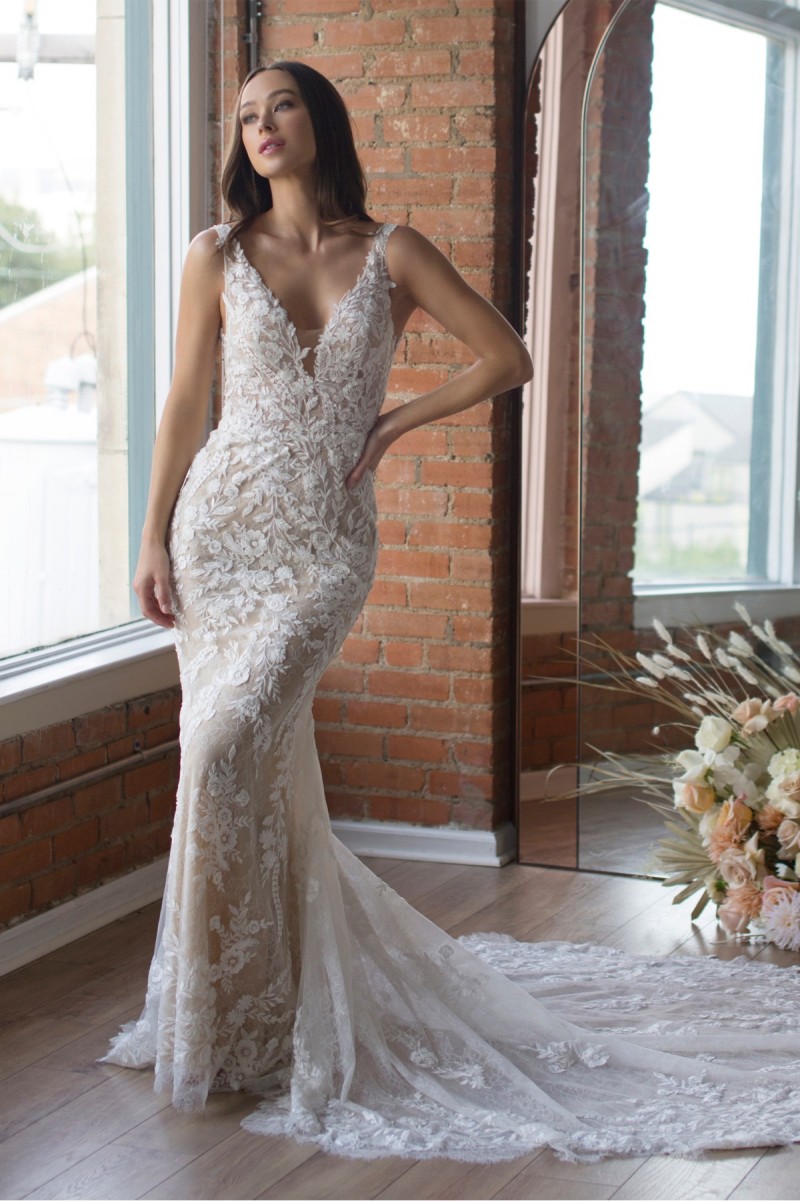 Wtoo Bridal Lucia 16103 | Affordable Short Sleeve Bridal Gown