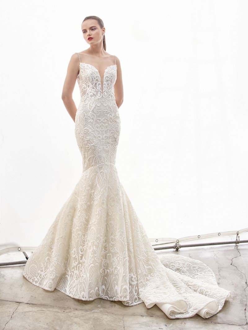 Enzoani Bridal Natalia | Full Length Mermaid Wedding Gown
