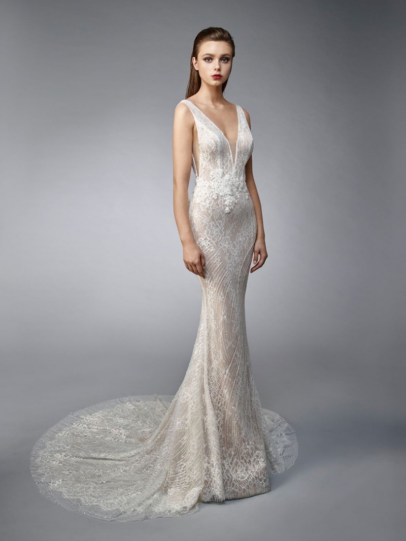 Enzoani Bridal Nicky | Full-length | Mermaid Gown | Sparking Tulle