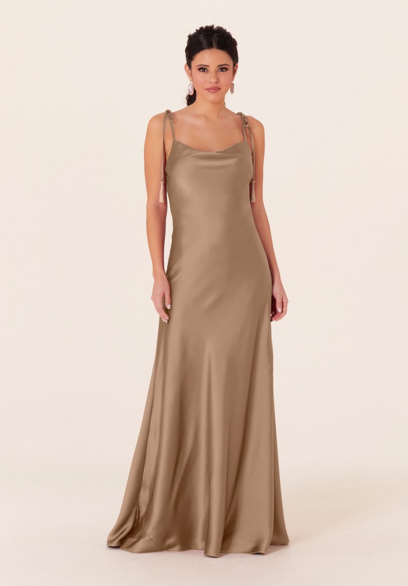Morilee Bridesmaids Style 21829 | Luxe Satin Dress