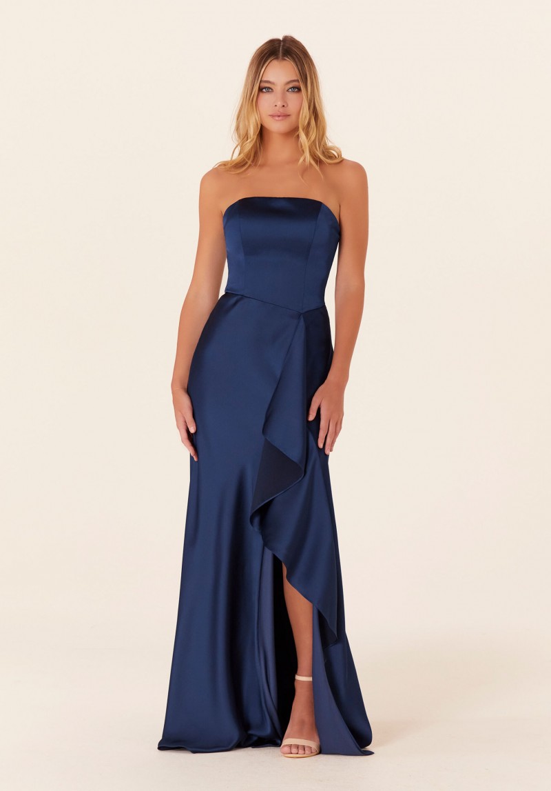 Morilee Bridesmaids Style 21834 | Luxe Satin Dress
