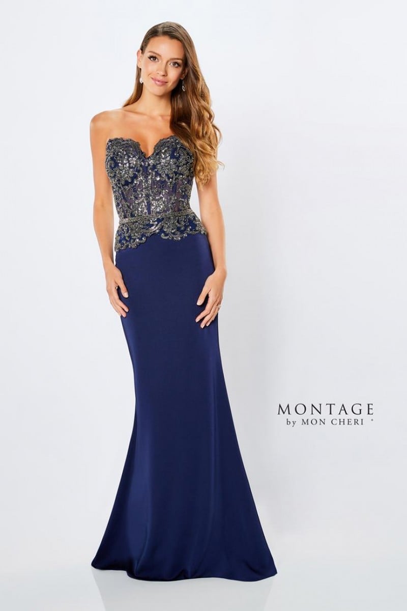 Montage by Mon Cheri | Style 221972 | Sheath Evening Gown
