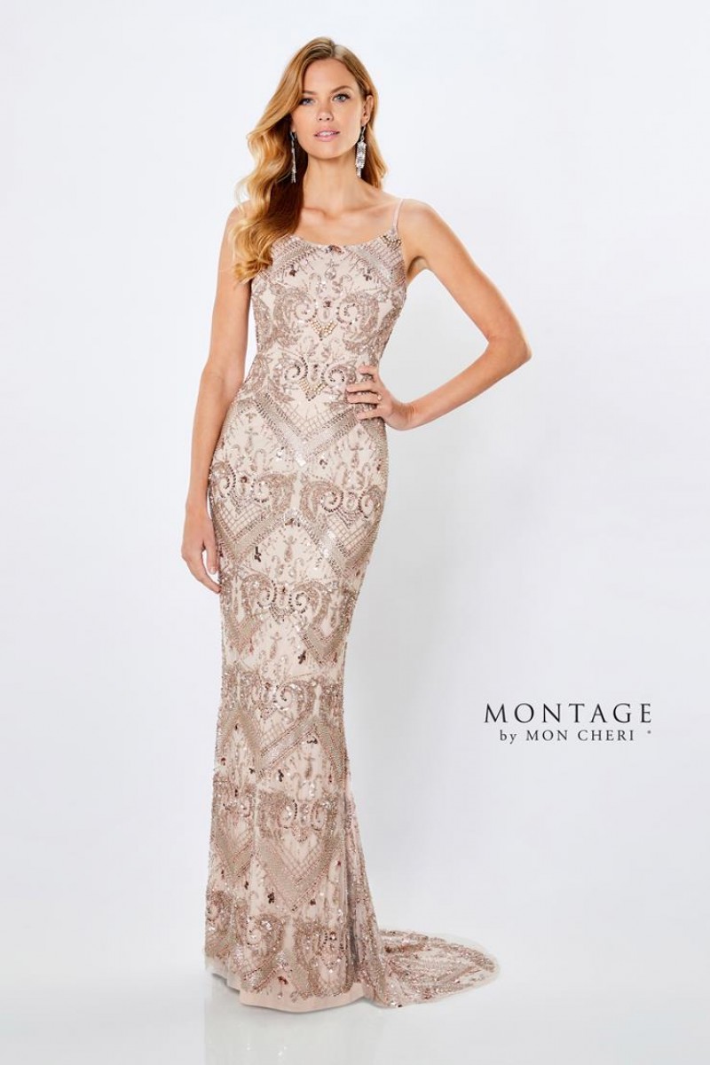 Montage by Mon Cheri | Style 221978 | Sheath Evening Gown