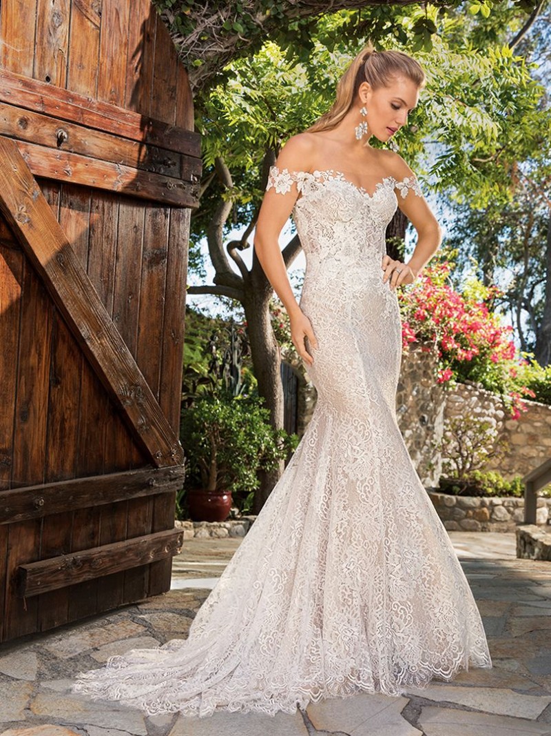 Casablanca Bridal Ella 2365 | Fit & Flare Wedding Dress