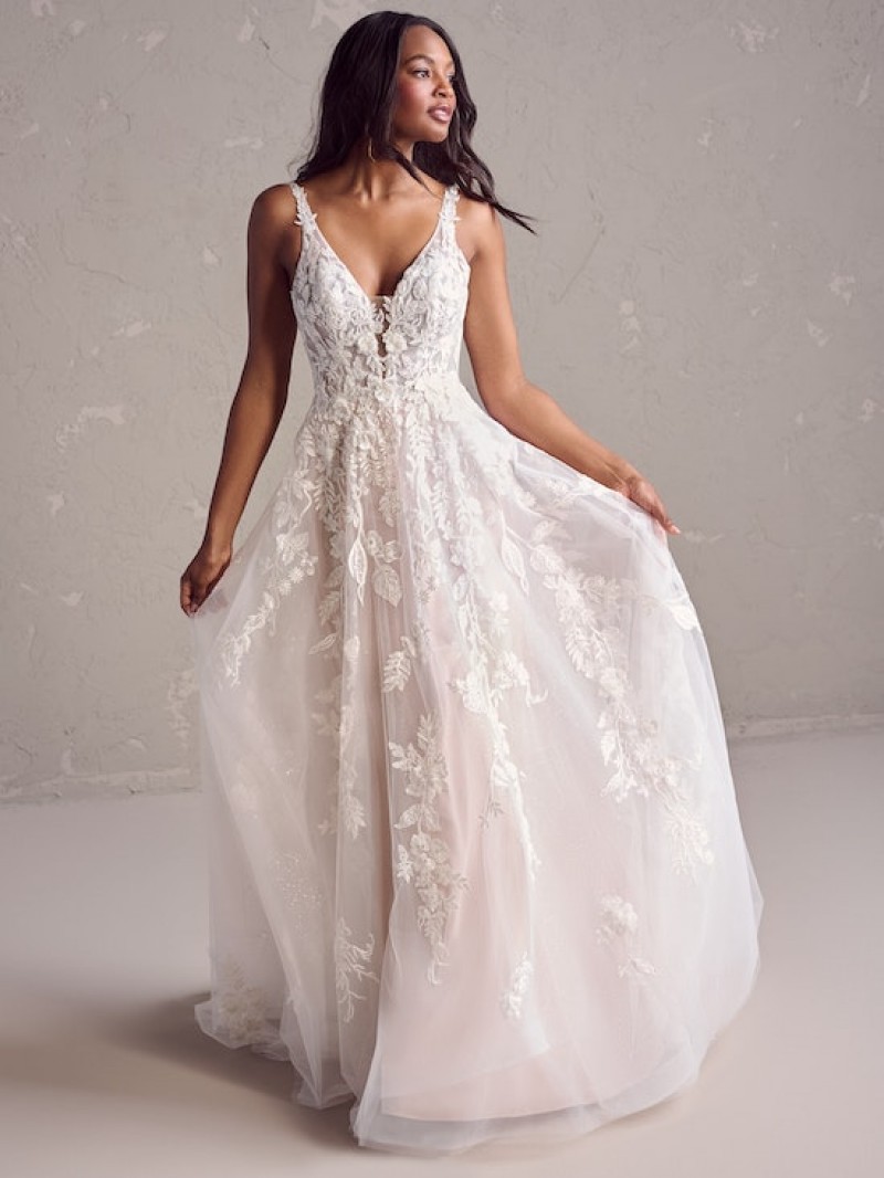Rebecca Ingram Bridal | Erica | 24RB151 | A-line Wedding Dress