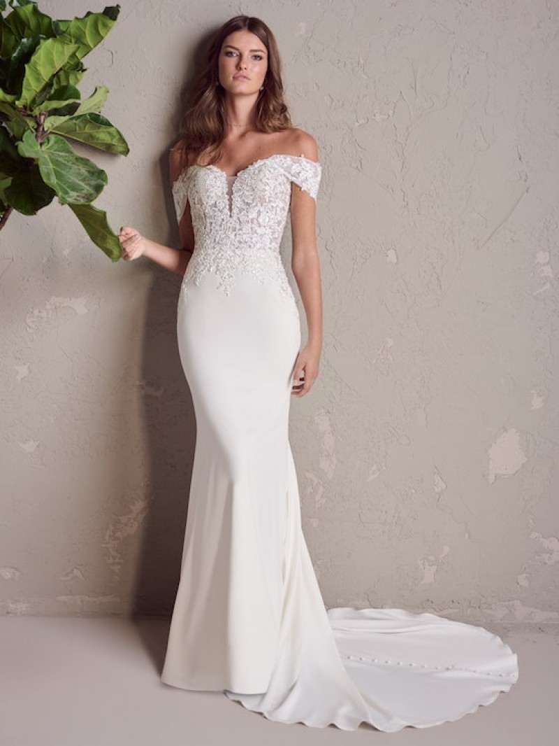Rebecca Ingram Bridal | Norma | 24RS237 | Fit & Flare Bridal Gown