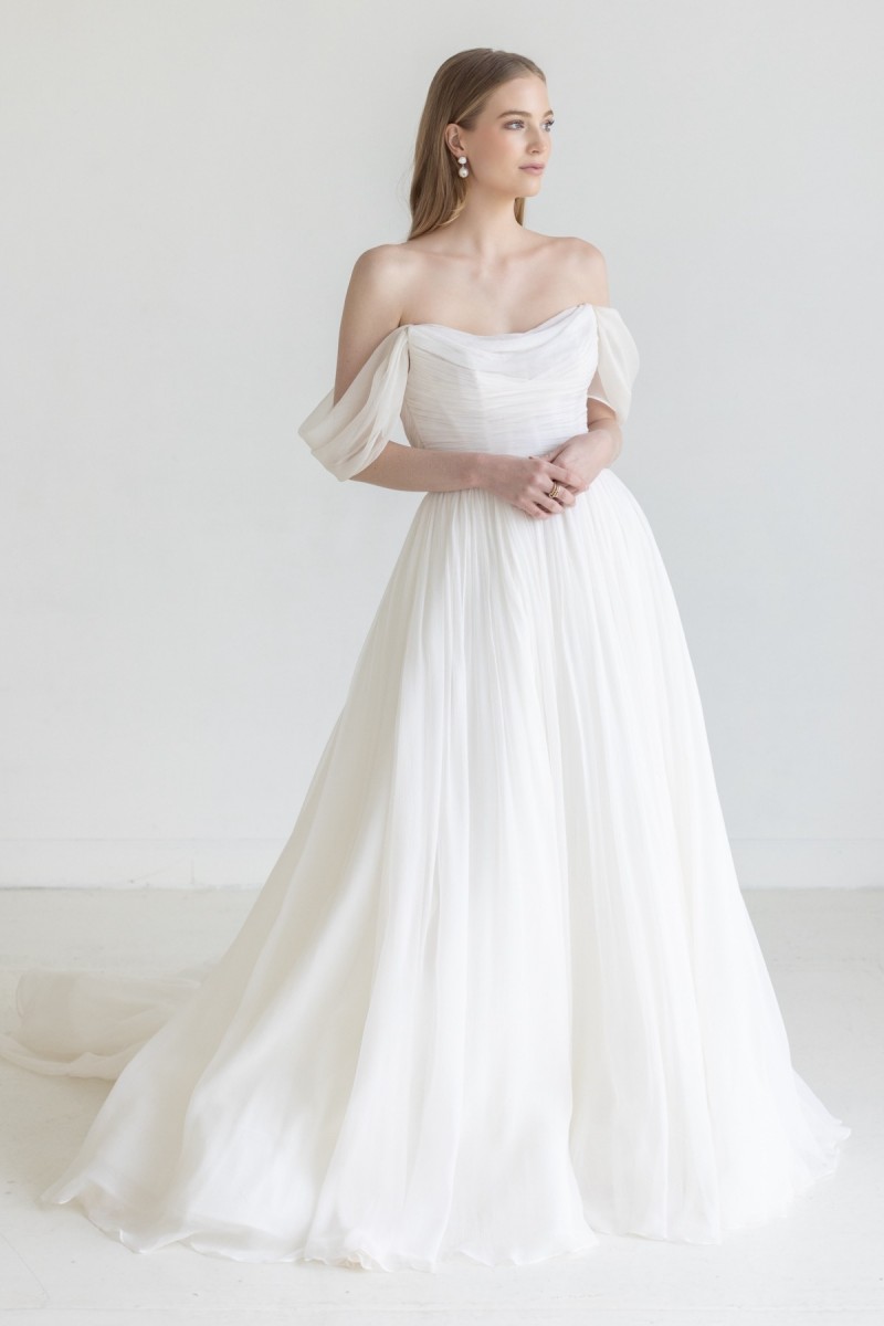Watters Bridal - Magnolia Style 64301 | Soft Netting Wedding Dress 