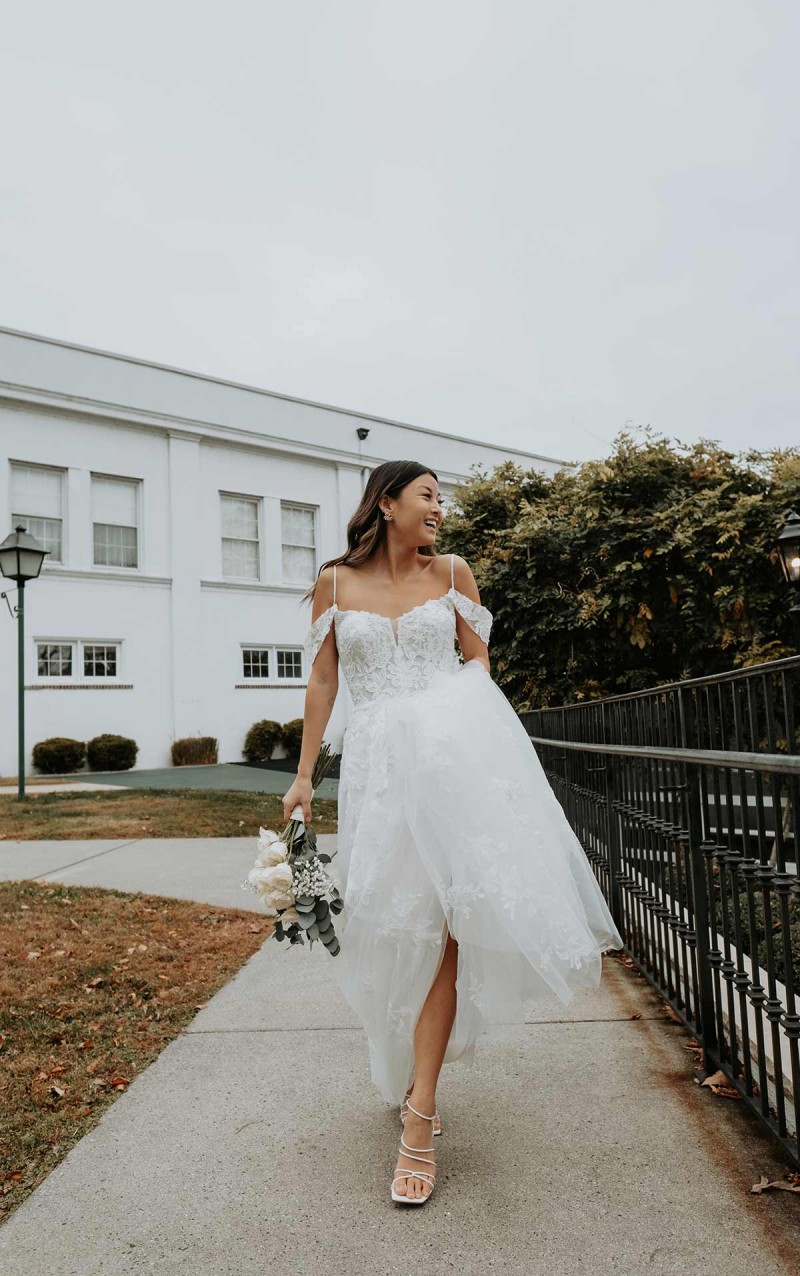 Stella York | Style 7447 | Soft A-line Wedding Dress