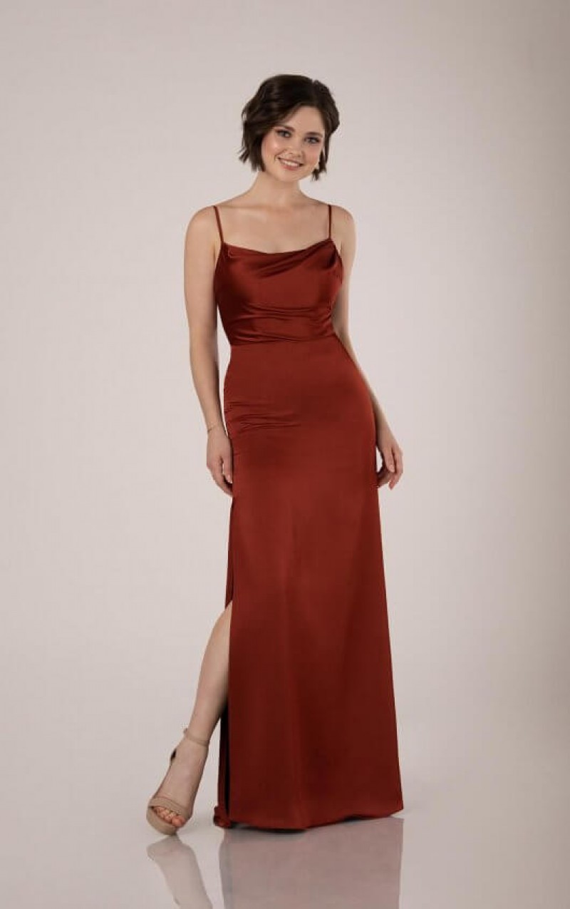 Sorella Vita Style 9538 | Charmeuse Bridesmaids Dress