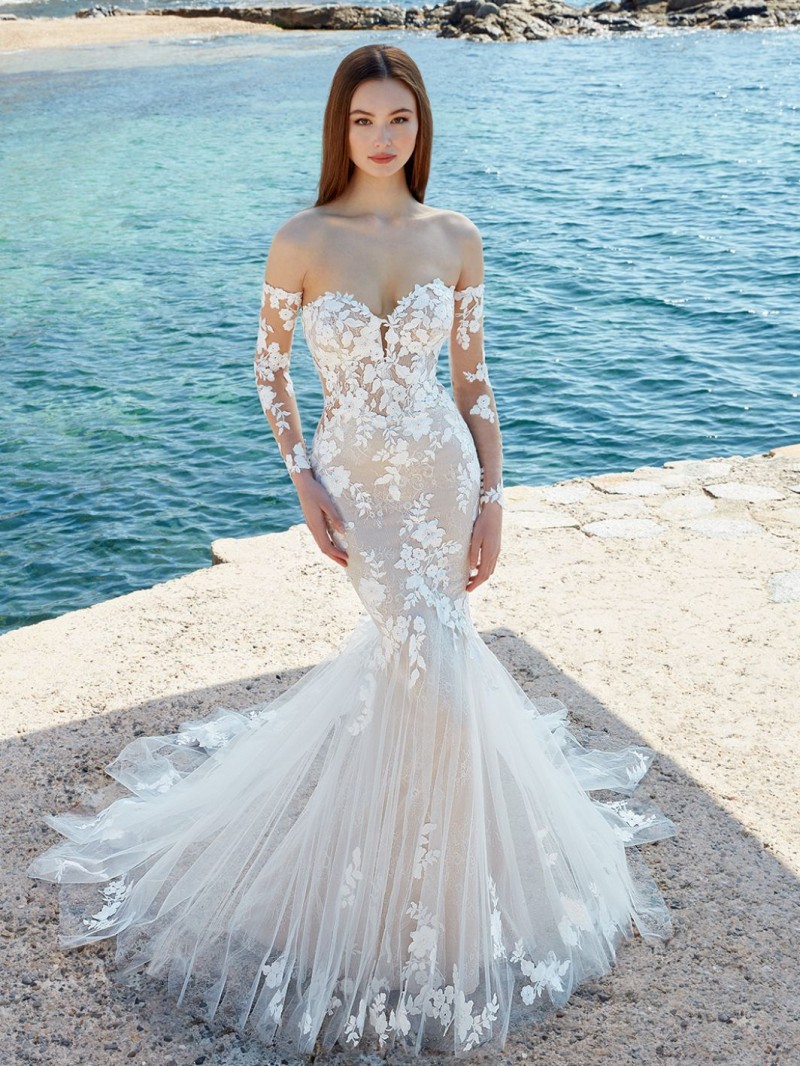 Enzoani Bridal Alexa | Floral Laces | Wedding Dress