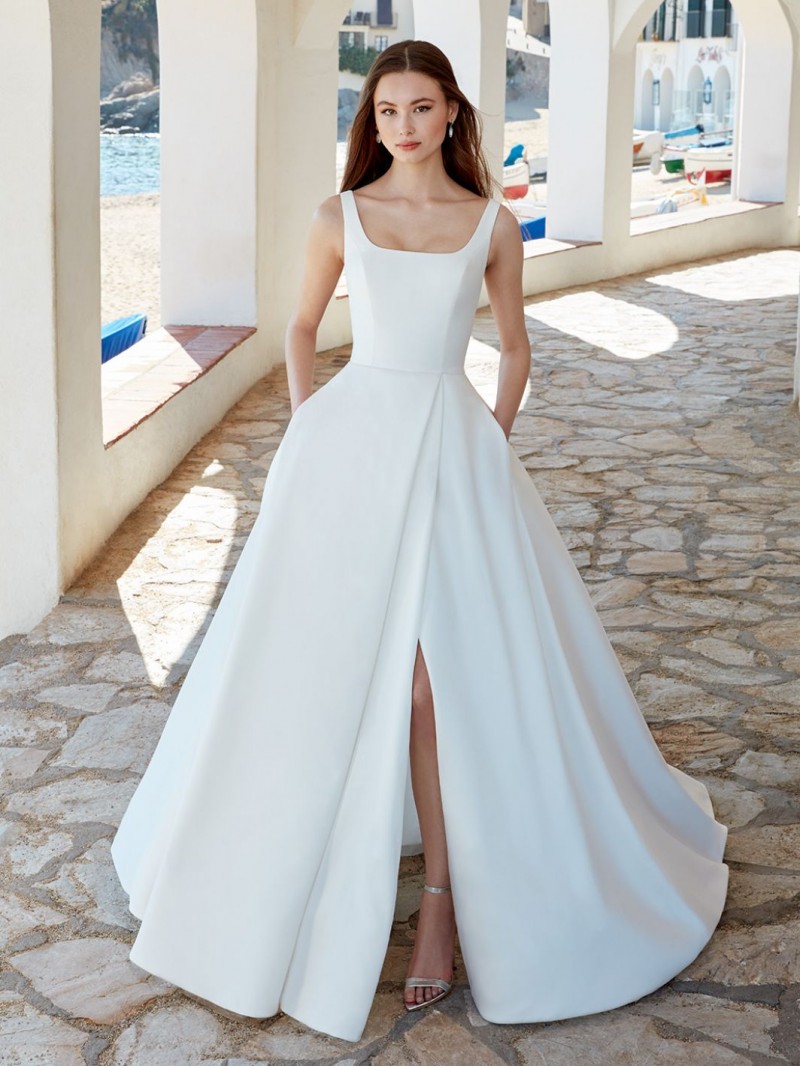Enzoani Bridal Arlette | Mikado Wedding Dress
