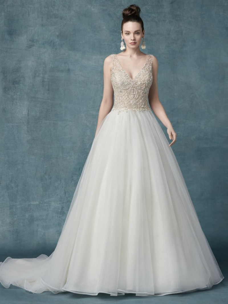 Maggie Sottero Sophronia Marie Style 9MS131MC Spring 2019 Gown Only Free Shipping 
