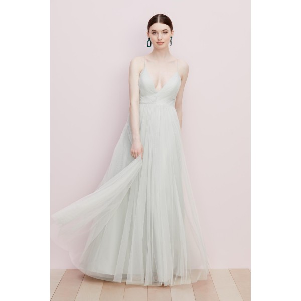 Wtoo Bridesmaids Lexie Solid 842 | Bobbinet Bridesmaids Dress