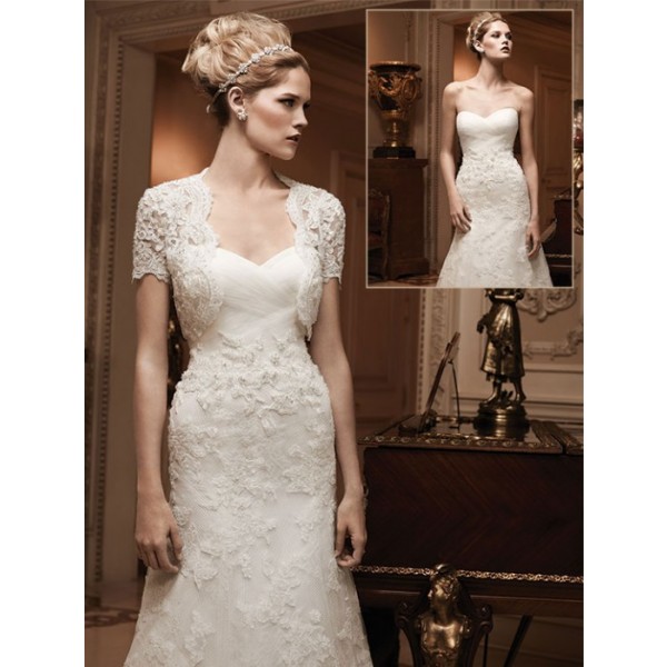 Casablanca Bridal - Style- 2125 Gown/Jacket