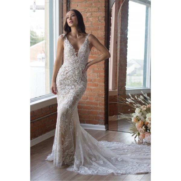 Wtoo Bridal Lucia 16103 | Affordable Short Sleeve Bridal Gown