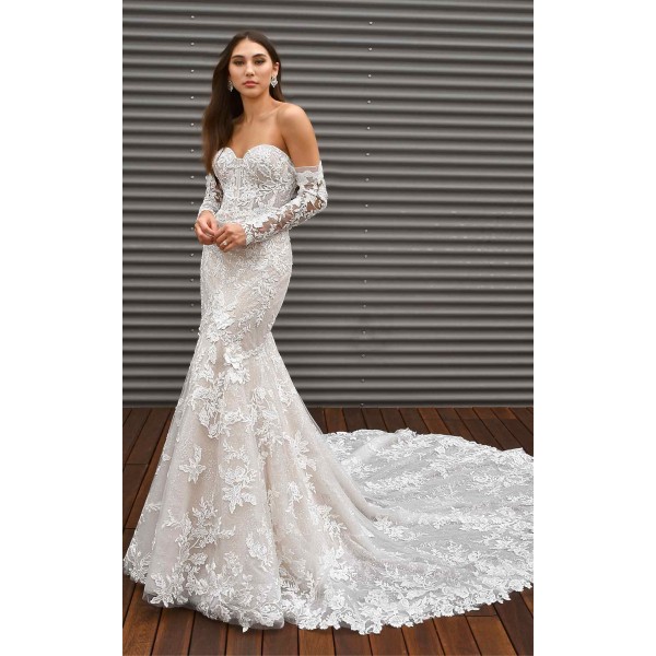 Martina Liana | Style 1367 | Sweetheart Neckline | Off Shoulder | Wedding Dress