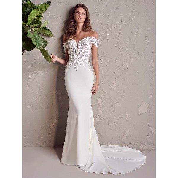 Rebecca Ingram Bridal | Norma | 24RS237 | Fit & Flare Bridal Gown