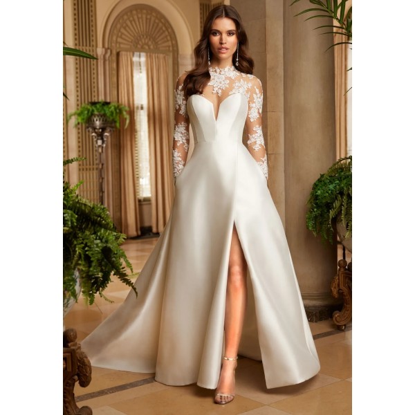Paloma Blanca Bridal Style 5051 |  Wedding Dress