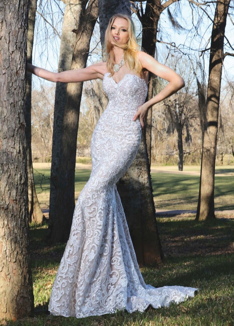 Ashley & Justin Bridal Style 10418 | Strapless Sweetheart Wedding Dress