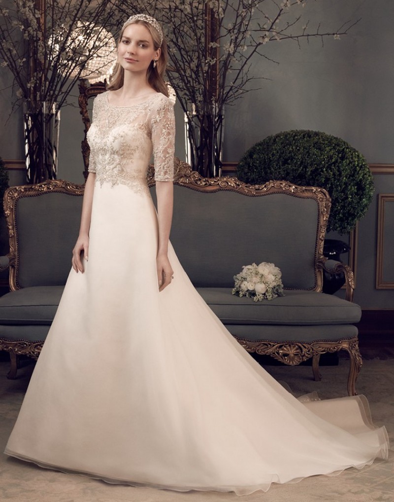      Casablanca Bridal Fall 2014 - Style- 2162